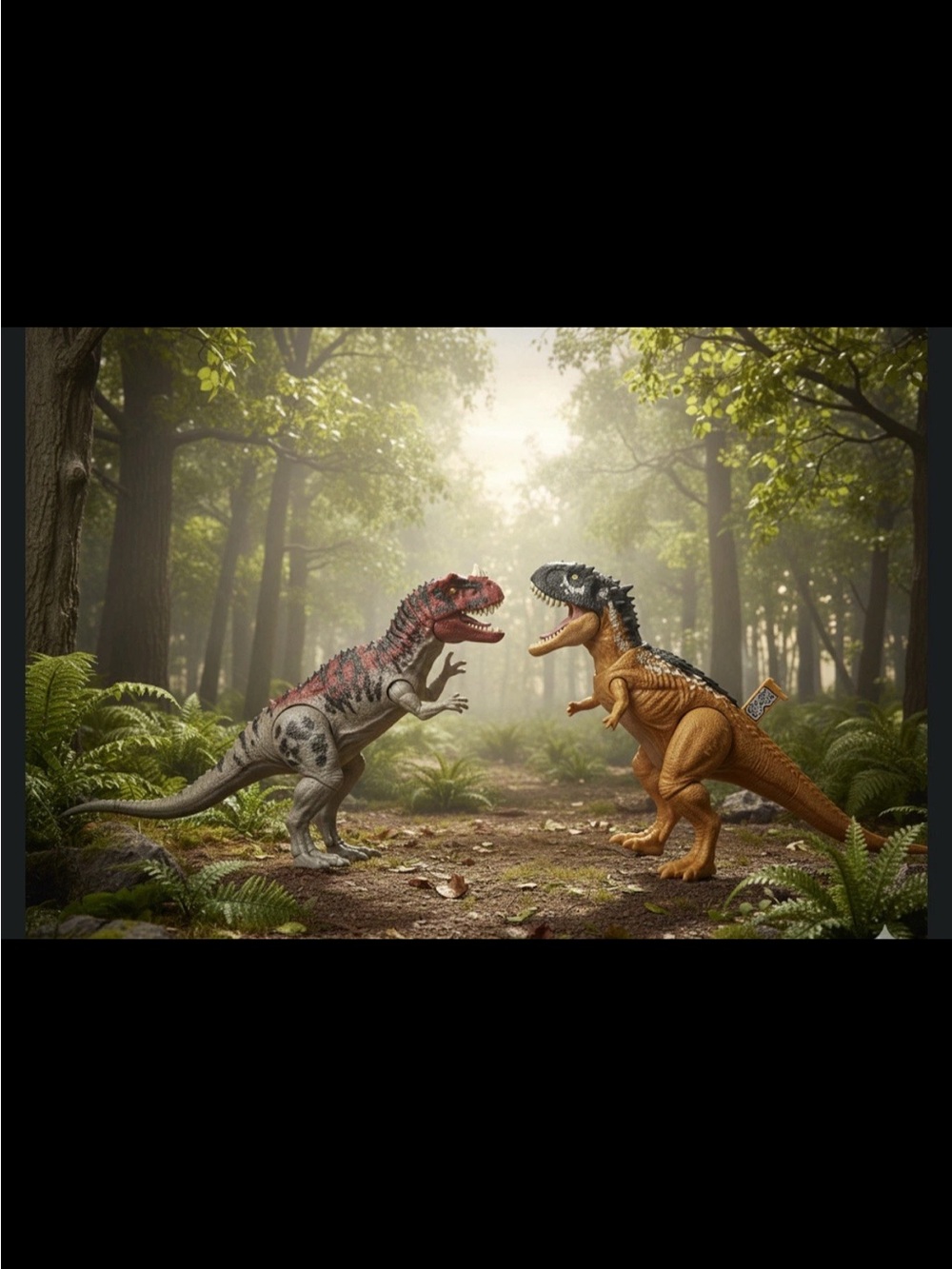 Jurassic World Cretaceous /Dominion Ceratosaurus Skorpiovenator Roar Strikers